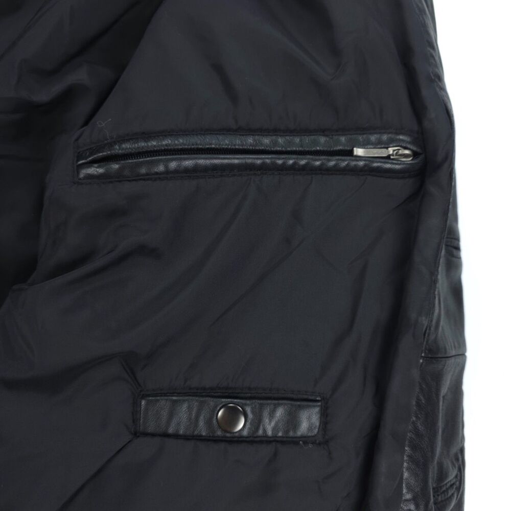 VINTAGE Wilsons Leather Button Down Jacket Minima… - image 9